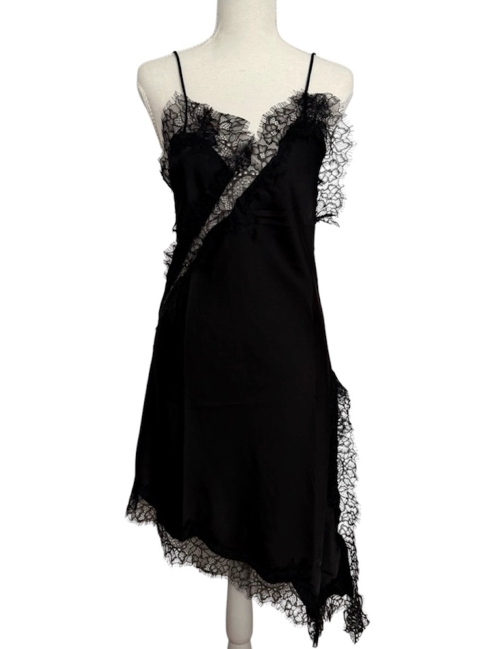 NWOT- Elegant Black Lace Dress Women’s Size Small